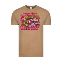 Vintage Coffee Howdy Valentine Vintage Tee - CowhideDigitalArt