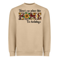 Mushroom there's no place like home for holidays Heavyweight Sweatshirt - RanaPortraitStore