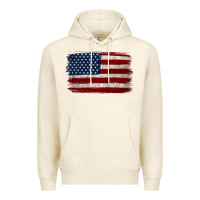 Tofu Distressed American Flag Premium Hoodie - Jasminsmagicworld