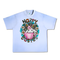 Grape Ice Happy Easter Urban Heavy Tee - CowhideDigitalArt