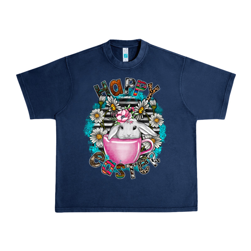 Happy Easter Urban Heavy Tee by CowhideDigitalArt | Teevron