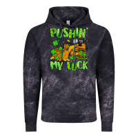 Cloud Black pushin' my luck Vintage Hoodie - Artiststas