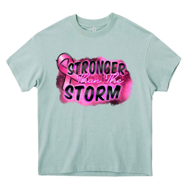Stronger Than The Storm Heavy Core Tee by FaDigitalArtStudio | Teevron