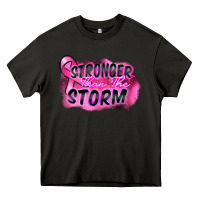 Asphalt Stronger than the storm Heavy Core Tee - FaDigitalArtStudio