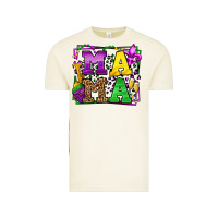 Vintage Arctic Mardi Gras leopard frame mama Mother's Day Vintage Tee - LillyAllenDesigns