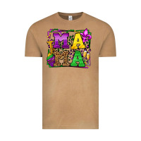 Vintage Camel Mardi Gras leopard frame mama Mother's Day Vintage Tee - LillyAllenDesigns