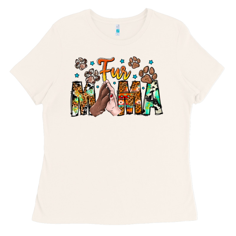 Fur Mama Ladies Tee by CowhideDigitalArt | Teevron