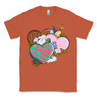 Copper Easter Day Western Easter hearts Classic Tee - OliviaCreatesArt