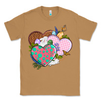 Toasted Coconut Easter Day Western Easter hearts Classic Tee - OliviaCreatesArt