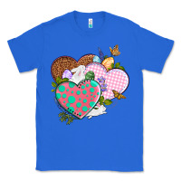 True Royal Easter Day Western Easter hearts Classic Tee - OliviaCreatesArt