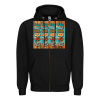 Black gobble gobble gobble Zipper Hoodie - Jasminsmagicworld