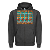 Charcoal Heather gobble gobble gobble Zipper Hoodie - Jasminsmagicworld