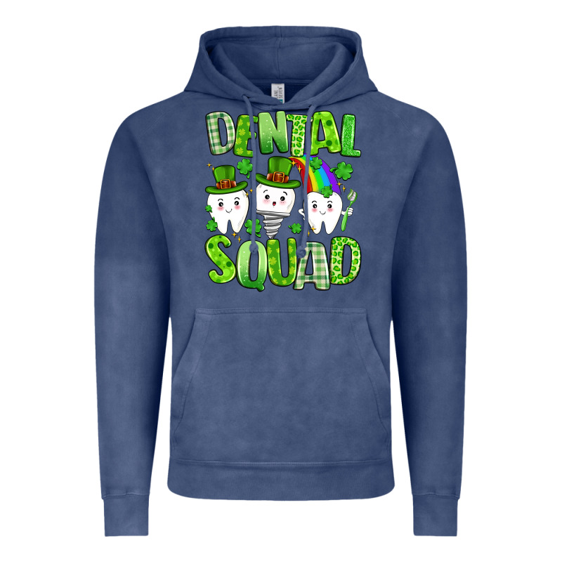 St. Patricks Day Dental Squad Vintage Hoodie by Artiststas | Teevron