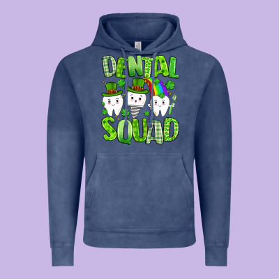 St. Patricks Day Dental Squad Vintage Hoodie Designed By Artiststas