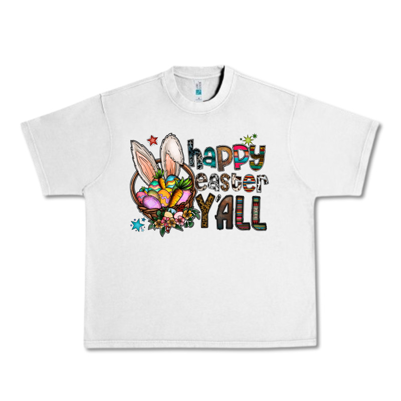 Happy Easter Y'all Urban Heavy Tee by CowhideDigitalArt | Teevron