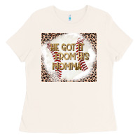Bone He Got it From his Momma Ladies Tee - CowhideDigitalArt