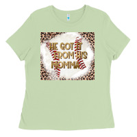 Matcha He Got it From his Momma Ladies Tee - CowhideDigitalArt
