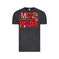 Vintage Black Mis Steal Your Heart Vintage Tee - CowhideDigitalArt