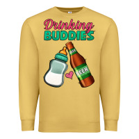 Antique Gold Drinking Buddies Premium Sweatshirt - Jasminsmagicworld