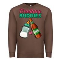 Chestnut Drinking Buddies Premium Sweatshirt - Jasminsmagicworld