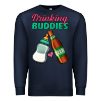 Navy Drinking Buddies Premium Sweatshirt - Jasminsmagicworld