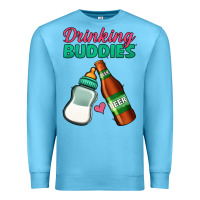 Ocean Blue Drinking Buddies Premium Sweatshirt - Jasminsmagicworld