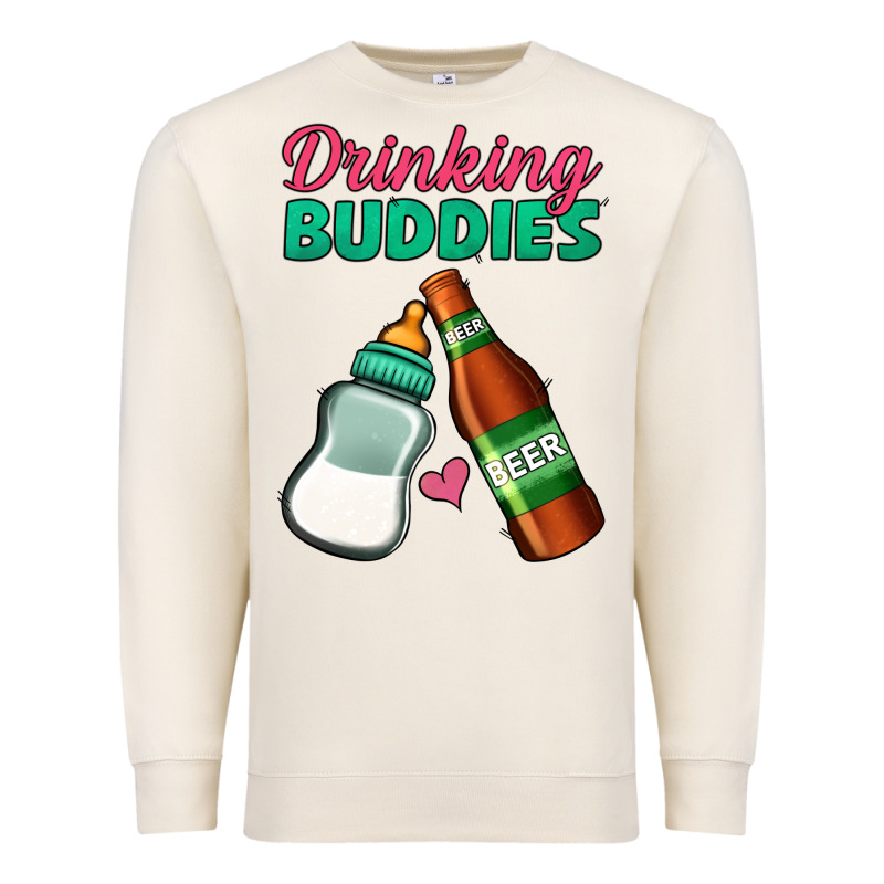 Drinking Buddies Premium Sweatshirt by Jasminsmagicworld | Teevron