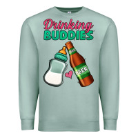 Seafoam Drinking Buddies Premium Sweatshirt - Jasminsmagicworld