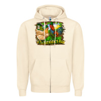 Sandshell It's St. Patrick's Day Rooster And Chicken Zipper Hoodie - RanaPortraitStore