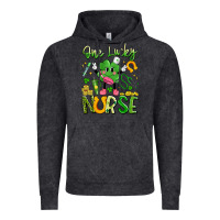 Vintage Black one lucky nurse Vintage Hoodie - Artiststas