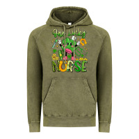 Vintage Olive one lucky nurse Vintage Hoodie - Artiststas