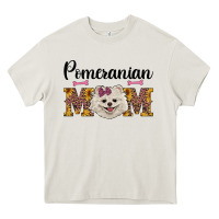 Cream western mom pomeranian Heavy Core Tee - RanaPortraitStore
