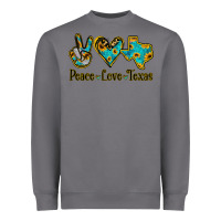 Storm Peace Love Texas Heavyweight Sweatshirt - Jasminsmagicworld