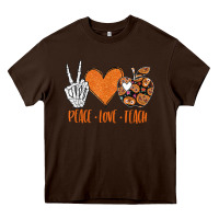 Chocolate Brown halloween shirts t shirt Heavy Core Tee - baoMotion