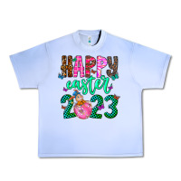 Grape Ice Happy Easter Urban Heavy Tee - CowhideDigitalArt