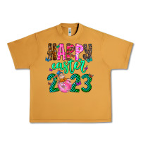 Peanut Butter Happy Easter Urban Heavy Tee - CowhideDigitalArt