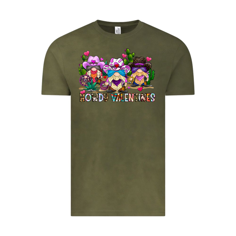 Howdy Valentines Vintage Tee by CowhideDigitalArt | Teevron