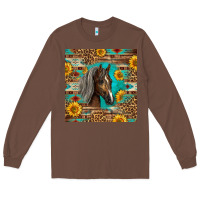 Chestnut western tennessee horse Long Sleeve Tee - LillyAllenDesigns
