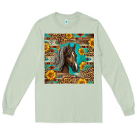 Matcha western tennessee horse Long Sleeve Tee - LillyAllenDesigns