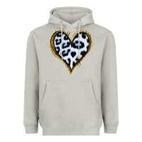 Moon Dust Dalmatians Heart Gold Glitter Heavyweight Hoodie - Jasminsmagicworld