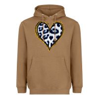 Toasted Coconut Dalmatians Heart Gold Glitter Heavyweight Hoodie - Jasminsmagicworld