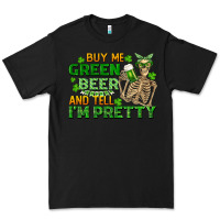 Black buy me green beer and tell me i'm pretty Premium Tee - FaDigitalArtStudio