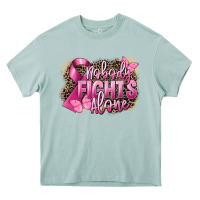 Arona Nobody fights alone Cancer Heavy Core Tee - FaDigitalArtStudio