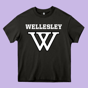 Wellesley Heavy Core Tee Designed By Baomotion