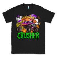 Black spooky crusher monster truck Classic Tee - BarkalooDesign