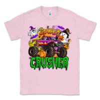 Bubblegum Pink spooky crusher monster truck Classic Tee - BarkalooDesign