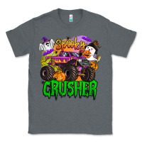 Charcoal Heather spooky crusher monster truck Classic Tee - BarkalooDesign
