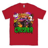 Red spooky crusher monster truck Classic Tee - BarkalooDesign