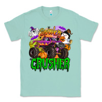 Seafoam spooky crusher monster truck Classic Tee - BarkalooDesign
