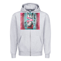 Heather Grey for the love of the game volleyball Zipper Hoodie - Jasminsmagicworld